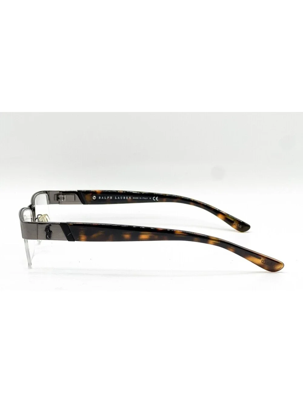 Polo Ralph Lauren 1117 9187 Brushed Dark Gunmetal Eyeglass Frames 56-17-140